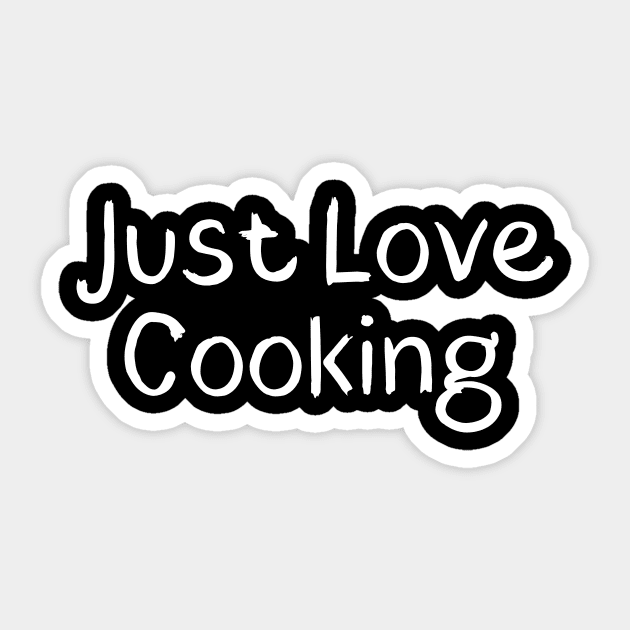 Just Love Cooking Sticker by Catchy Phase